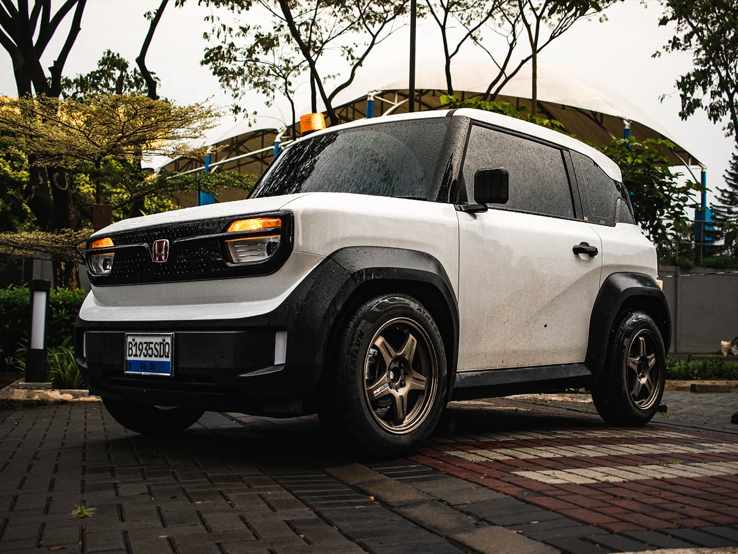 Indonesia EV License Plate (Japan Size) ━ Vinfast VF3