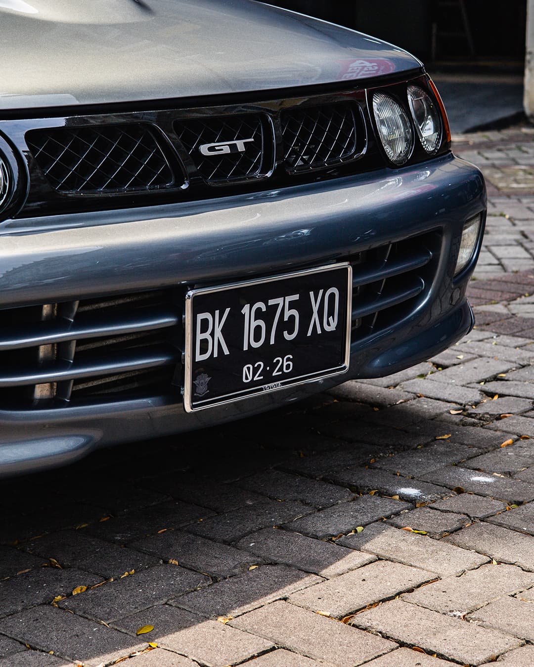 Indonesia License Plate (Japan Size)
